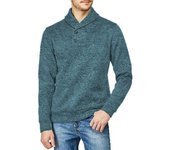Men's Half Cardigan Men Autumn Loose Casual Pullover Jacket Long Sleeve Thin Fleece Sweater