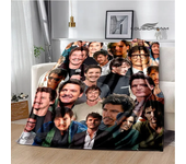 Jose Pedro Balmaceda Pascal Printed Blankets Kids Warm Flannel Soft Cozy Blankets Sofa Bed Blanket Travel Blanket Birthday Gift