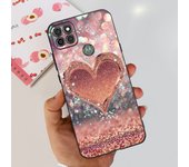 For Motorola Moto G9 Power Case Moto G9 Play Silicone Soft Cover Fashion Flower Painted Matte Case For MotoG9 Power TPU Fundas