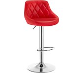 1x Taburete de Bar con Respaldo Terciopelo Taburetes Alto Cocina Regulable en Altura Taburete Giratorio Sillas Bar Taburete de Escritorio Gris Oscuro BH219dgr-1