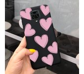 For Xiaomi Redmi Note 9 Pro 5G Case Love Heart Soft Tpu Phone Bumpers Shell Funda on For Redmi Note 9 Pro Note9s 9Pro Back Cover