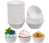 100Pcs Pure White Cupcake Liners Food Grade Paper Cup Muffin Cases Cake Baking Egg Tarts Tray Cake Mold Pastry Decorating Tools