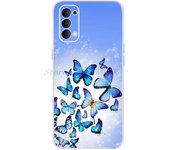 For OPPO Reno 4 Case Reno4 5G Cover Slim Silicone Bumper Patterns Soft Phone Case For OPPO Reno 4 2021 CPH2091 CPH2113 Back Bags