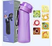 Air UP Sports Water Bottle With 10 Flavor Pods Set, 750ml Alr Up With Straw 0 Sugar Fruit Fragrance Cup For School Outdoor Gym
