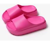 Thick Bottom Platform Cloud Slippers Women Eva Indoor Home Slides Woman 2024 Summer Lightweight Non Slip Beach Sandals Flip Flop