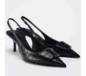White Embroidered Mesh Sgback Shoes Women Fashion Pointed Toe High Heels Lady Casual Stilettos Summer Heeled Sandals Pumps
