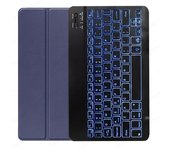 For Lenovo Xiaoxin Pad Pro 12.7/Tab P12 12.7 inch TB-370FU TB-371FC Spanish Backlit Keyboard PU Leather Stand Cover