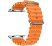 Strap For Apple Watch Band 44mm 49mm 40mm 45mm 41 38 Accessorie Correa Silicone Bracelet iWatch Ultra 2 serie 7 6 se 8 9