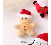 Accesorios navideños lindos broches de peluche muñecas bolsos colgantes DIY alfileres accesorios de ropa accesorios de ropa