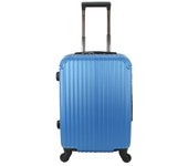 Maleta Avión Equipaje de Mano Viaje Cabina Trolley ABS Rígida 4 Ruedas Maleta de cabina rigida con asa telescopica 55x35x20CM