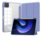 Case For Xiaomi Pad 6/5 11'' 2023 TPU Protective Cover For MiPad 6/5 Smart Sleep Transparent Case With Stand and Pen Slot funda
