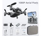 Mini Dron 4K HD Cámara Wifi FPV plegable RC Quadcopter fotografía aérea helicóptero juguete