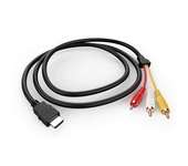 Câble Vers , 1080P 5Ft/-Compatible Male Vers 3- VidéO Audio Adaptateur de Connecteur de Câble AV pour TV HDTV