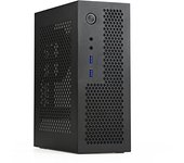 A09 Black Mini-ITX 0.8mm SPCC Desktop Computer Case Fit in Flex PSU