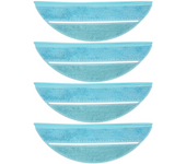 4Pcs Mop Cloths for Cecotec Conga Ultra 2290 Accessories Robotic Vacuum Cleaner Parts