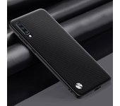 Funda de cuero PU de lujo para Samsung Galaxy A70 A70S, cubierta trasera de silicona mate, protección completa para teléfono Sam