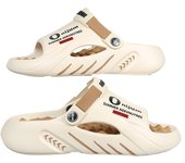Zapatillas para hombre, novedad de verano 20224, sandalias deslizantes con plataforma de suela blanda EVA, zapatos de playa para caminar en interiores y exteriores, chanclas, zapatos para hombre