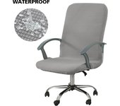 S/M/L Size Office Stretch Waterproof jacquardChair Cover AntiFouling Computer Seat Cover Removable Office Chair Cover For Home H