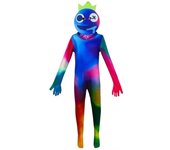 Roblox-Disfraz de amigos arcoíris para niños y adultos, traje de Cosplay