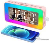 Reloj despertador niños para casa digital dormitorio multifunción inteligente