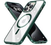 Funda no amarillenta para Magsafe Mag Safe iPhone 15 Pro Max 14 Plus 13 Mini 12 11 X XS XR SE 2022 2020 8 accesorios de cubierta de teléfono
