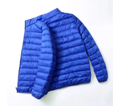 Autumn and winter ultra light duck down hooded down jacket men's white duck down feather warm jacket men's streetwear
