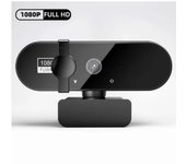 4K 1080P, Webcam 2K Full HD con micrófono, 30fps, USB, para enfoque automático, PC, portátil, grabación de vídeo