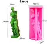 Extra large Roman column silicone mold Classic Greek Roman Column Candle Mold Architectural Sculpture Home Decoration handmade C