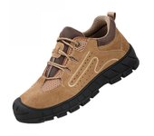 Zapatillas de Trabajo con Punta de Acero Indestructible Zapatos de Seguridad a Prueba de Perforaciones Botas de Trabajo Antideslizantes para Hombres  GUYISA