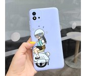 For Realme C11 2021 Case Funny Couple Lovely Bear Child Fshion Phone Cover For Realme C11 RMX3231 RealmeC11 2021 Soft Silicone