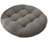 Grey Floor Seat Cushion Pillow Round Large Pillows Seating for Adults Tufted Corduroy Floor Cushions for Living Room Tatami 방석