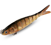 Swimbait 11g 16g 27g Multi Joint Lure Slow Sinking Bionic Segment Swimming Pesca Bass Treble Hook Carp Fishing Tackle Hard Bait