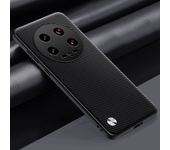 Luxury PU Leather Case For Xiaomi 14 Ultra Back Cover Matte Silicone Full Protection Phone Case For Xiaomi Mi 14 Pro 5G Mi14