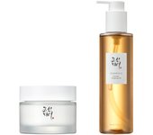 Beauty of Joseon Dynasty Cream Hydrating Face Moisturizer Dry with Ginseng Cleansing Oil Waterproof Makeup Remover for Sensitive