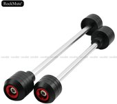 Front/Rear Axle Wheel Fork Sliders Crash Protector For Suzuki GSX-R 600/750 2008 2009 2010 GSXR600 GSXR750 Motorcycle Protection