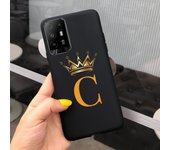 For Oppo A94 4G Case Soft Silicone TPU Slim Phone Case Back Cover For Oppo A94 5G Oppo CPH2203 CPH2211 Cherry Letters Bumper Bag