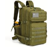 Mochila De Senderismo, Bolsa Deportiva Impermeable Con Cubierta Para La Lluvia Para Hombres Y Mujeres, Adecuada Para Acampar Al