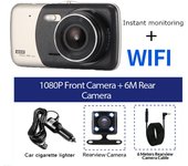 DVR WiFi Full HD 1080P Dash Cam Vehicle Camera Drive Video Recorder Night Vision Auto Registrar Dashcam GPS Car Accessories