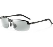 Nuevas gafas de sol polarizadas que cambian de color, gafas de sol para hombres, gafas de conducción, gafas para todo clima