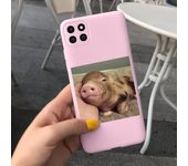 For Samsung A22 Case Cute Cat Bee Printed Silicone Soft Back Cases For Samsung Galaxy A22 5G A22 A 22 Phone Cover Bumper 6.4"