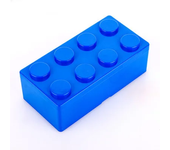 Premium Stackable Building Blocks Storage Box for Stationery and Small Items - Sturdy Office Desktop Organizer, Kindergarten Cla