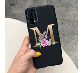 Lovely Alphabet Case For Oppo Realme X7 Pro 5G RealmeX7 Phone Case Silicone Soft Back Cover For Realme X7 X 7 Pro Coque Funda