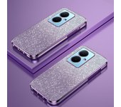 Moda Polvo Flash Galvanoplastia Carcasa Funda Aplicable Vivo Y27, Y36, Y35, Y16, Y22, Y22S, Y17S, Y78, Y77, Y76, Y02S, Y02, Y11,