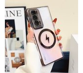 Magnetic Cover For Honor Magic V2 Case Plating Clear Back Magsafe Charging Protection
