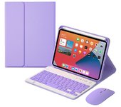 Funda For Apple iPad Mini 6 Keyboard Case for iPad Mini 2021 6th Generation 8.3 inch Cover with Pencil Slot Spanish Keyboard
