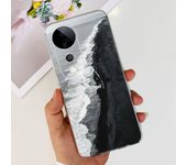 For Vivo S19 Pro V2362A Back Cover Soft Silicone Bumper For Vivo S19 V2364A Phone Case Clear Coque With Cartoon Pattern Capa Bag