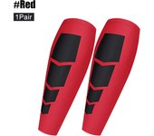 1Pair Leg Compression Socks Sport Compression Calf Sleeves Calf Cramp and Shin Splint Sleeves for Leg Pain Relief Running