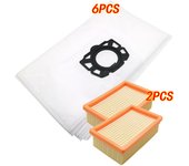 Replacement Of Filter Bags Parts for Karcher MV4 MV5 MV6 WD4 WD5 WD6 for Karcher WD4000 to WD5999 Part#2.863-006.0