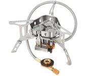 Desert Fox tourism burner camping gas stove, high-power kitchen, three combustible fires, windproof outdoor hiking stove