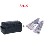 Men Vintage Luxury Toiletry Bag Travel Necessary Business Cosmetic Makeup Cases Male Hanging Storage Organizer Wash Bags